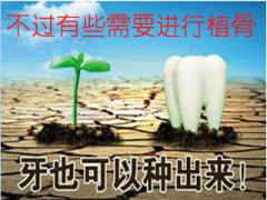 种植牙植入骨粉的原因？种植牙骨粉植入的费用